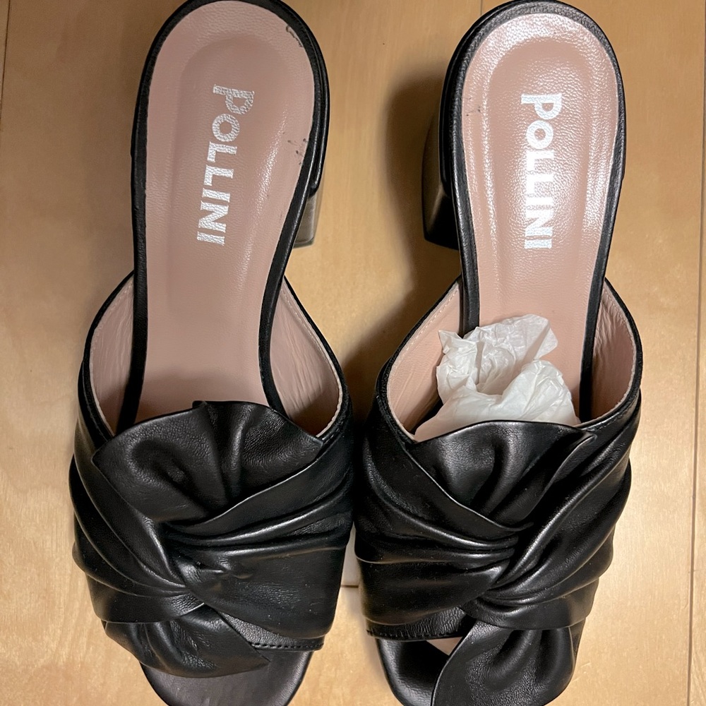 Pollini, 37 EU/ 7 US, Black